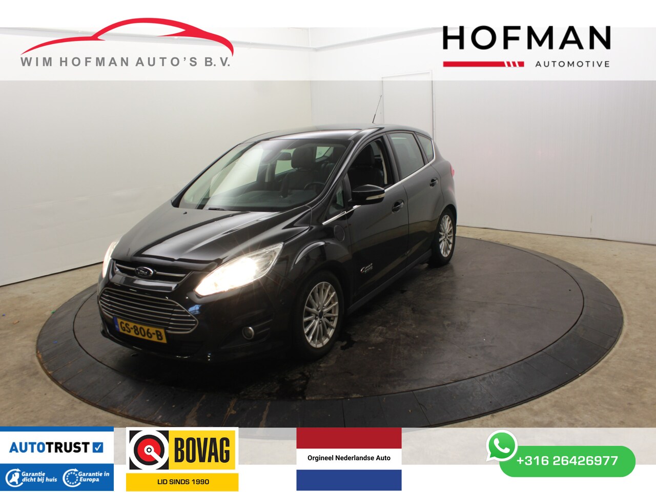Ford C-Max - 2.0 PHEV 185PK Titanium Plus Camera Panodak Leder - AutoWereld.nl