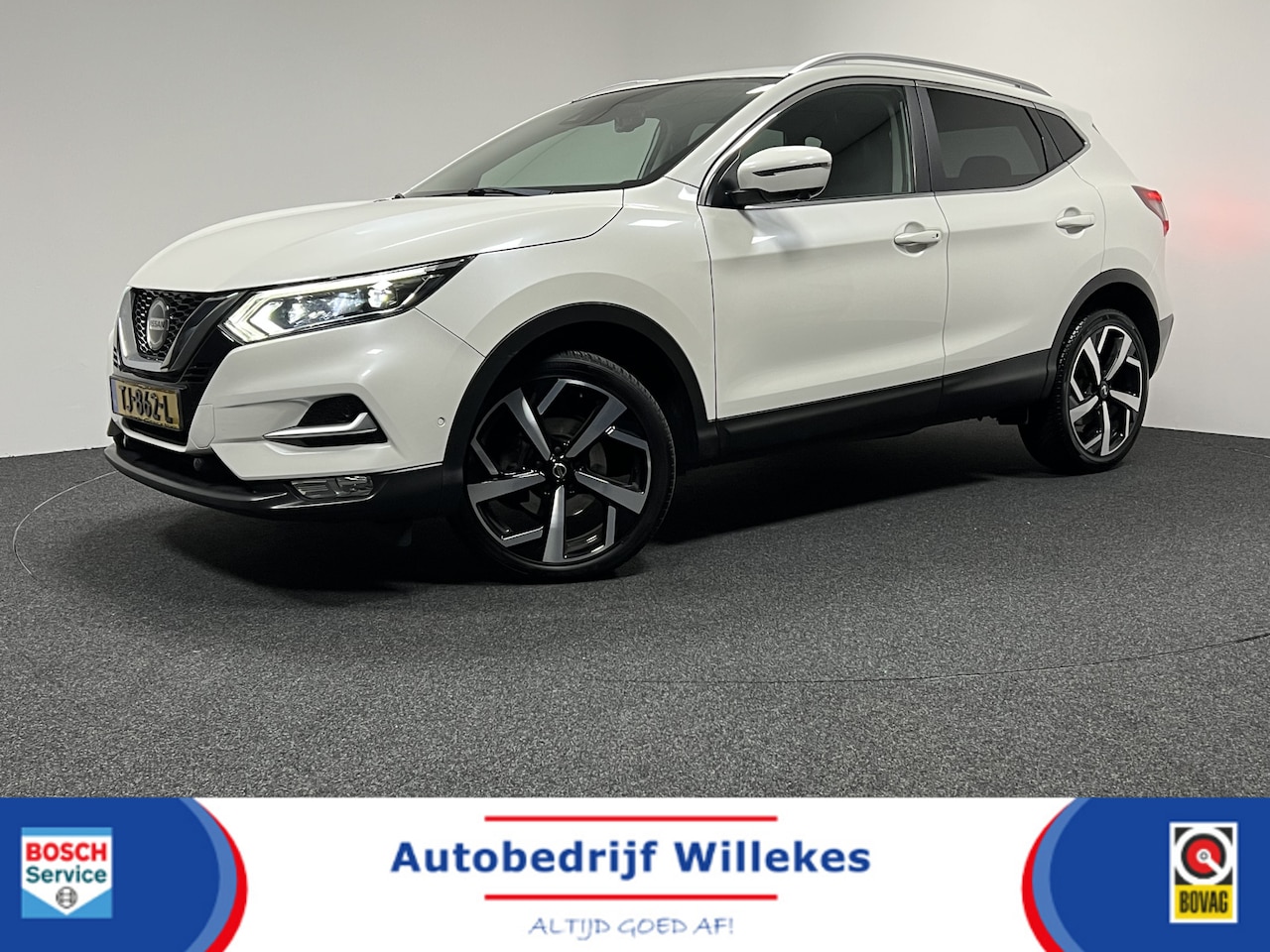 Nissan Qashqai - 1.2 Tekna | NAVI | TREKHAAK | KEYLESS | STOELVERWARMING | - AutoWereld.nl