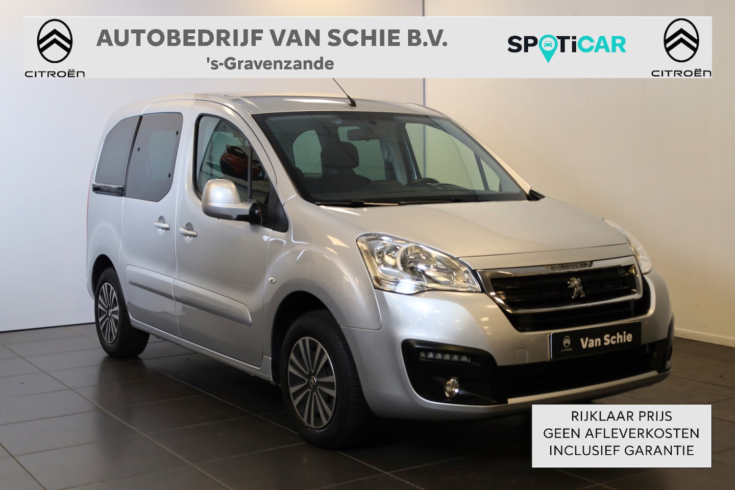 Peugeot Partner Tepee - PT Active Sensoren | Airco | Schuifdeuren - AutoWereld.nl