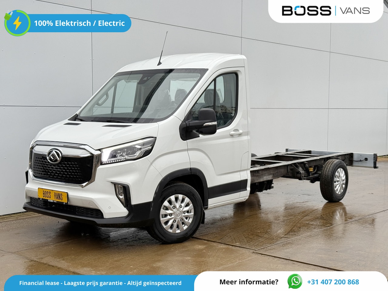 Maxus eDeliver 9 - 65kWh Nieuw L4 Elektrisch 172km WLTP 204PK 80kw Snelladen Carplay Adaptieve Cruise Control - AutoWereld.nl