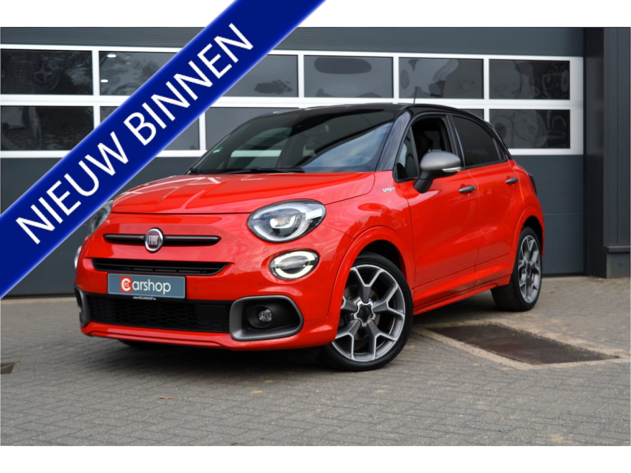 Fiat 500 X - 1.3 GSE Sport | Carplay/Clima/Adapt.CC/Camera | Met 12 maanden Bovag garantie! - AutoWereld.nl