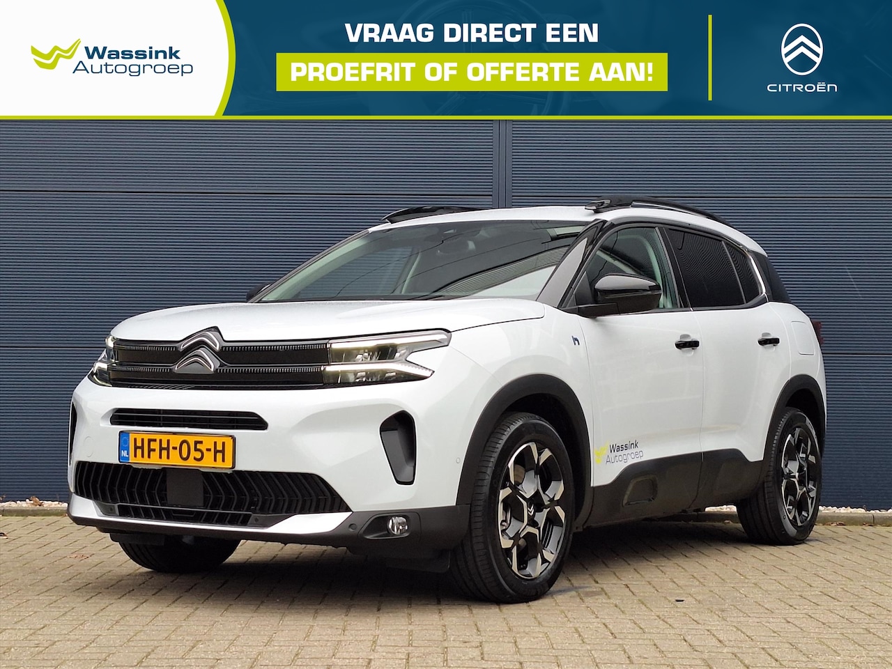 Citroën C5 Aircross - 1.6 Plug-in Hybrid 225pk e-EAT8 Max | Leder/ Alcantara | Camera | Navigatie | Stoelverwarm - AutoWereld.nl