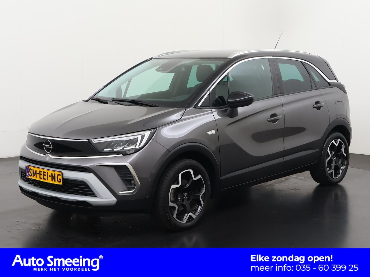 Opel Crossland - 1.2 Turbo Elegance Ultimate | Leder/Alcantara | Camera | Dodehoek | Zondag Open! - AutoWereld.nl