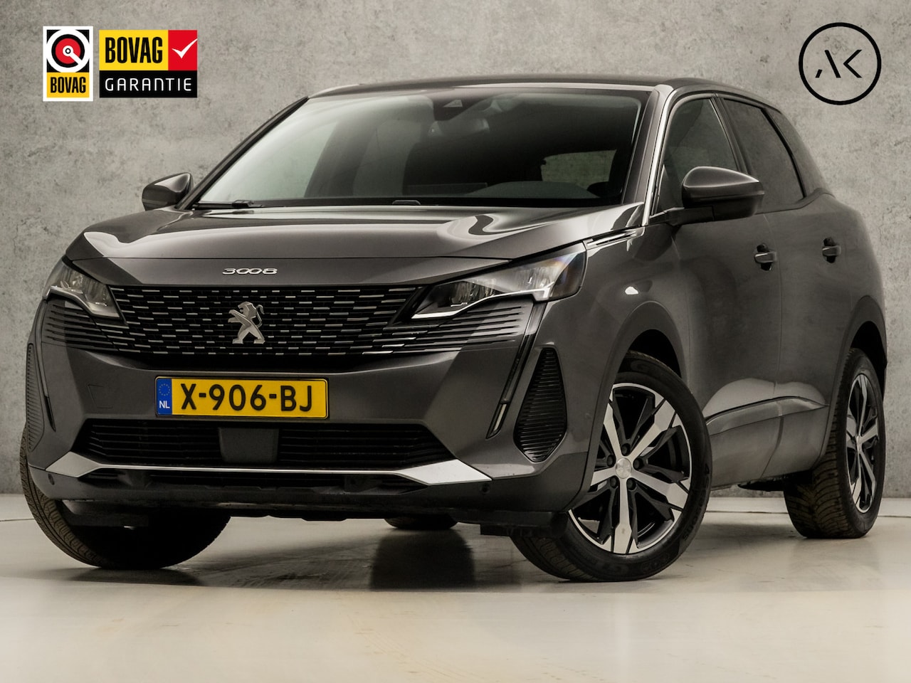 Peugeot 3008 - 1.2 PureTech Allure Sport Automaat (APPLE CARPLAY, GROOT NAVI, LEDER, 360 CAMERA, STOELVER - AutoWereld.nl