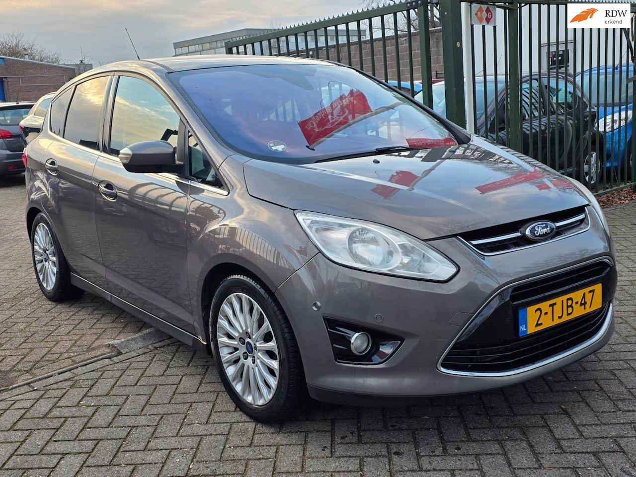 Ford C-Max - 1.0 Titanium 1e eigenaar achteruit camera panorama dak cruis control parkeer sensor - AutoWereld.nl