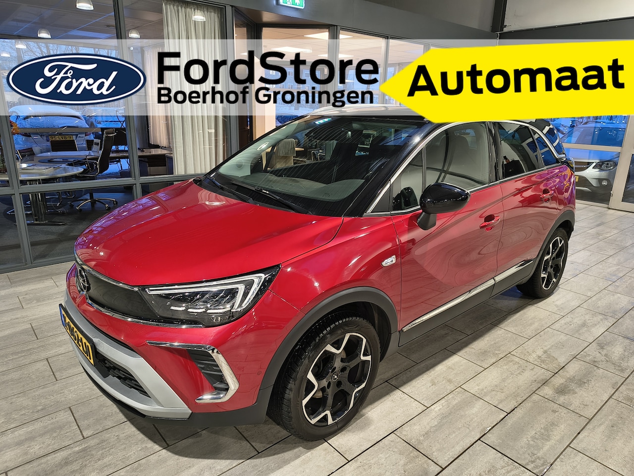 Opel Crossland - 1.2 Turbo 130 pk Ultimate | Trekhaak | Pano | Camera | LED | Stoelverw. | Stuurverw. | 4 s - AutoWereld.nl