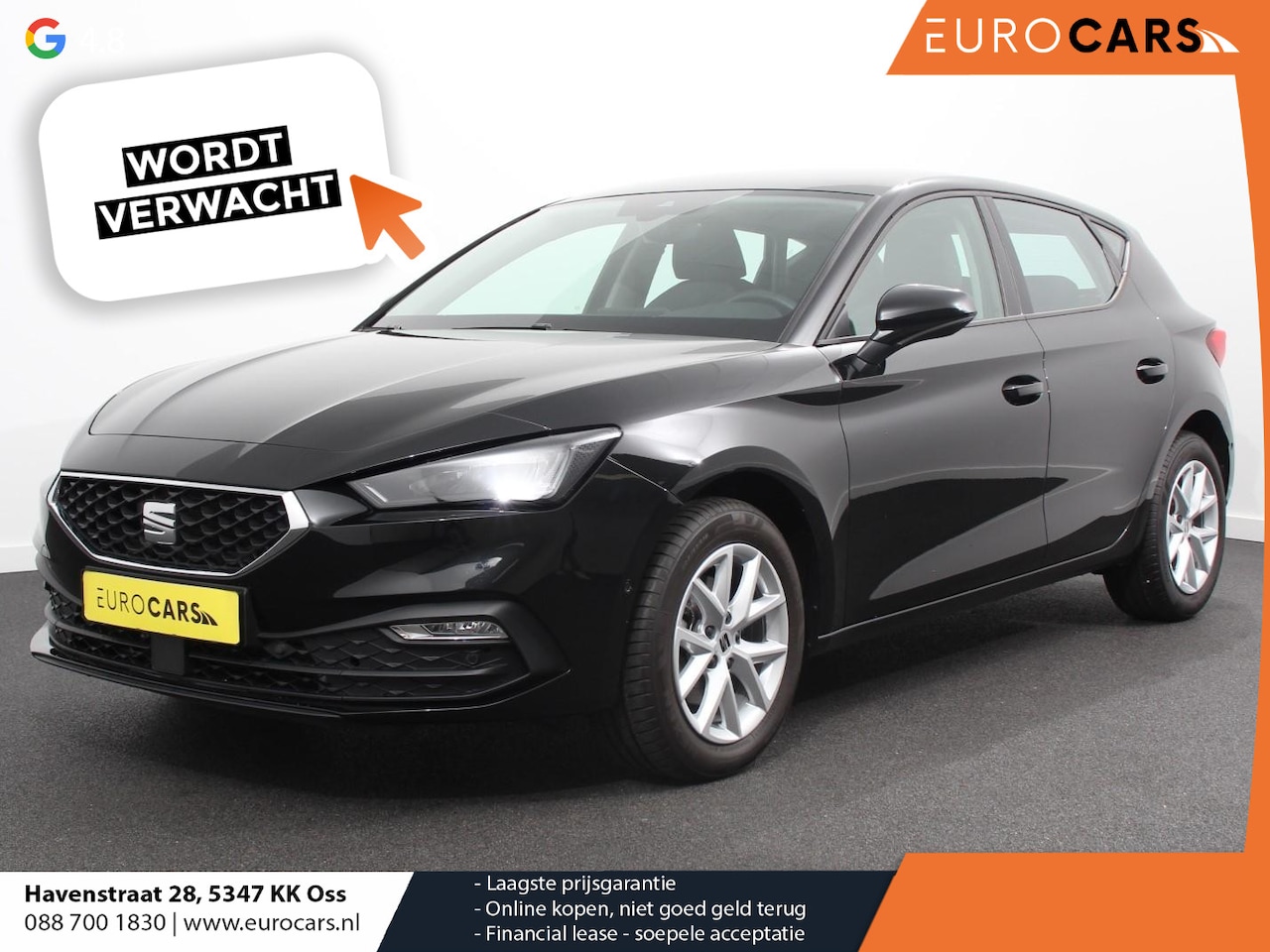 SEAT Leon - 1.0 eTSI 110pk Automaat Style Navigatie Apple Carplay/ Android Auto Camera Parkeersensoren - AutoWereld.nl