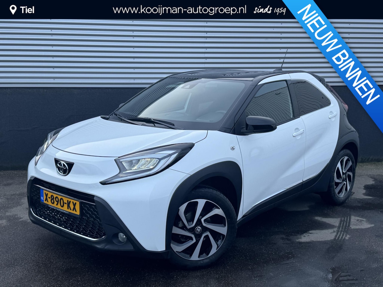 Toyota Aygo X - 1.0 VVT-i S-CVT Pulse Automaat, Nieuw geleverd, 1e eign. LMV, LED, Apple Carplay en/of And - AutoWereld.nl