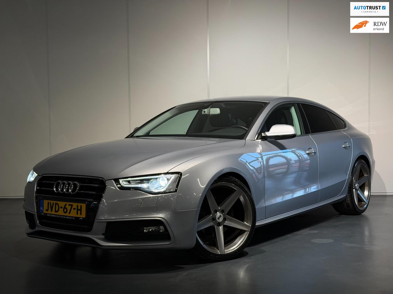 Audi A5 Sportback - 1.8 TFSI S-Tronic S-Line /Clima/ACC/PDC/Leer/DodeHoek/LED/NAVI/LMV - AutoWereld.nl