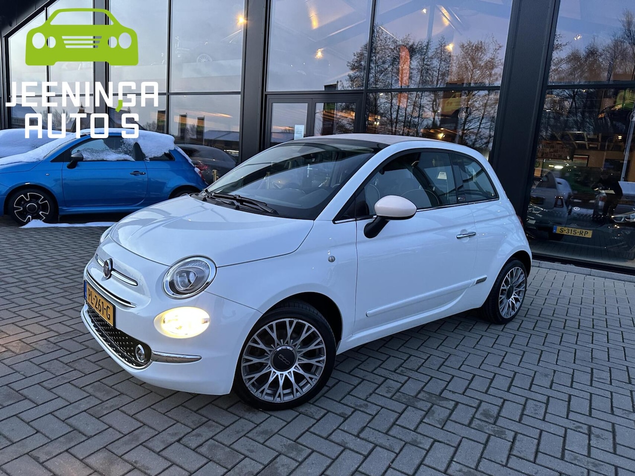 Fiat 500 - 0.9 TwinAir Turbo Lounge|Cabrio|Clima|Automaat - AutoWereld.nl
