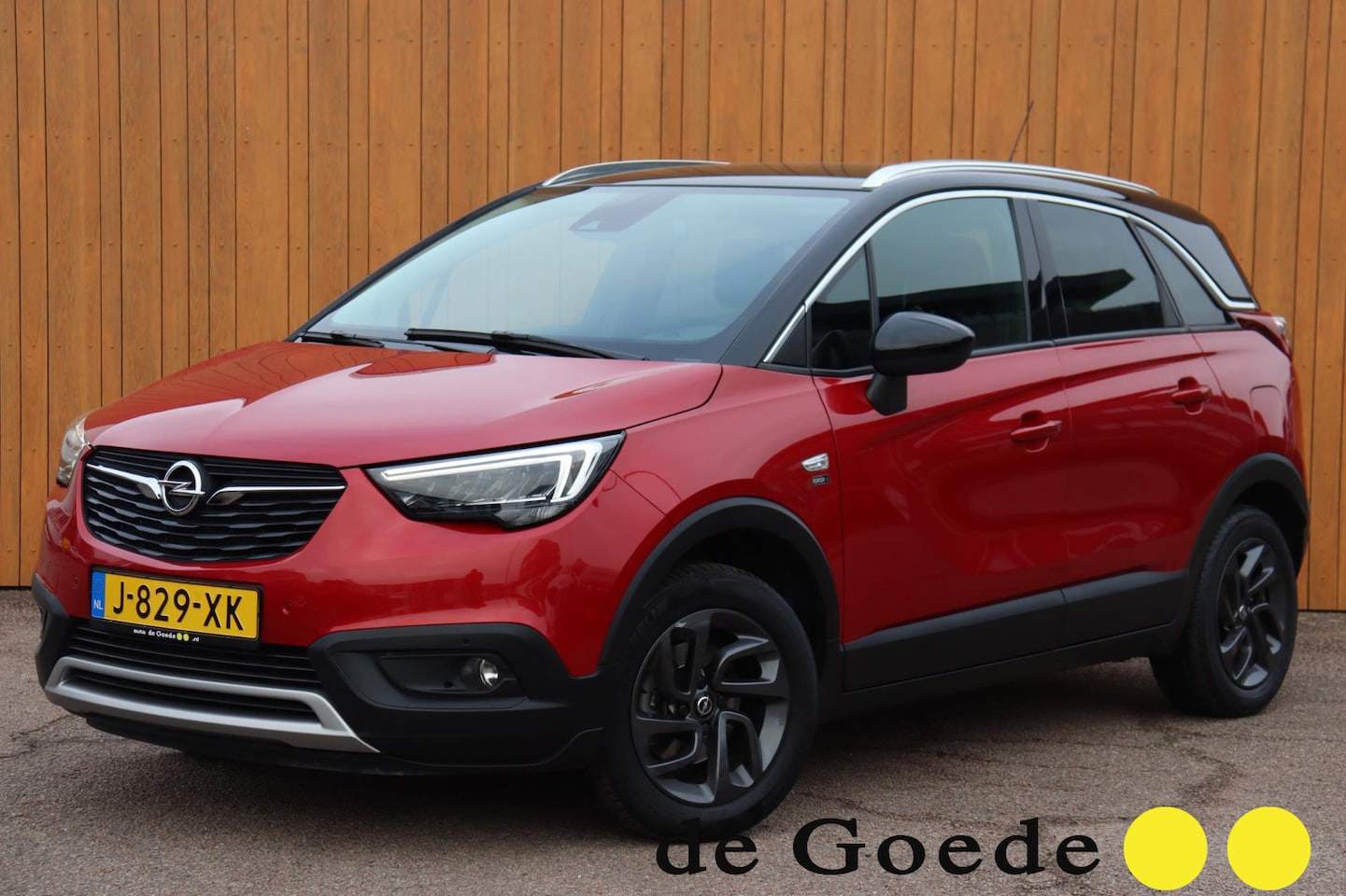 Opel Crossland X - 1.2 Turbo Edition 2020 org.NL a.camera zwart met.dak - AutoWereld.nl