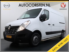 Renault Master - T35 2.3DCI L2H2 3-Persoons 2X Schuifdeur Airco Camera Cruise Control Pdc Betonplex Vloer W