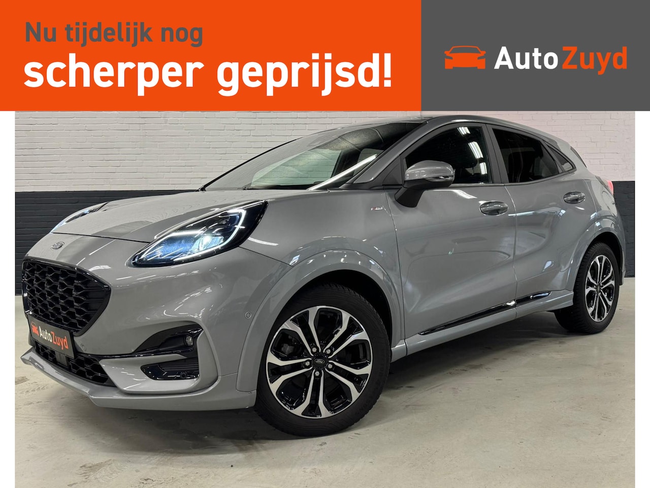 Ford Puma - 1.0 EcoBoost Hybrid ST-Line X Leder-alcantara / Camera / 17 inch - AutoWereld.nl
