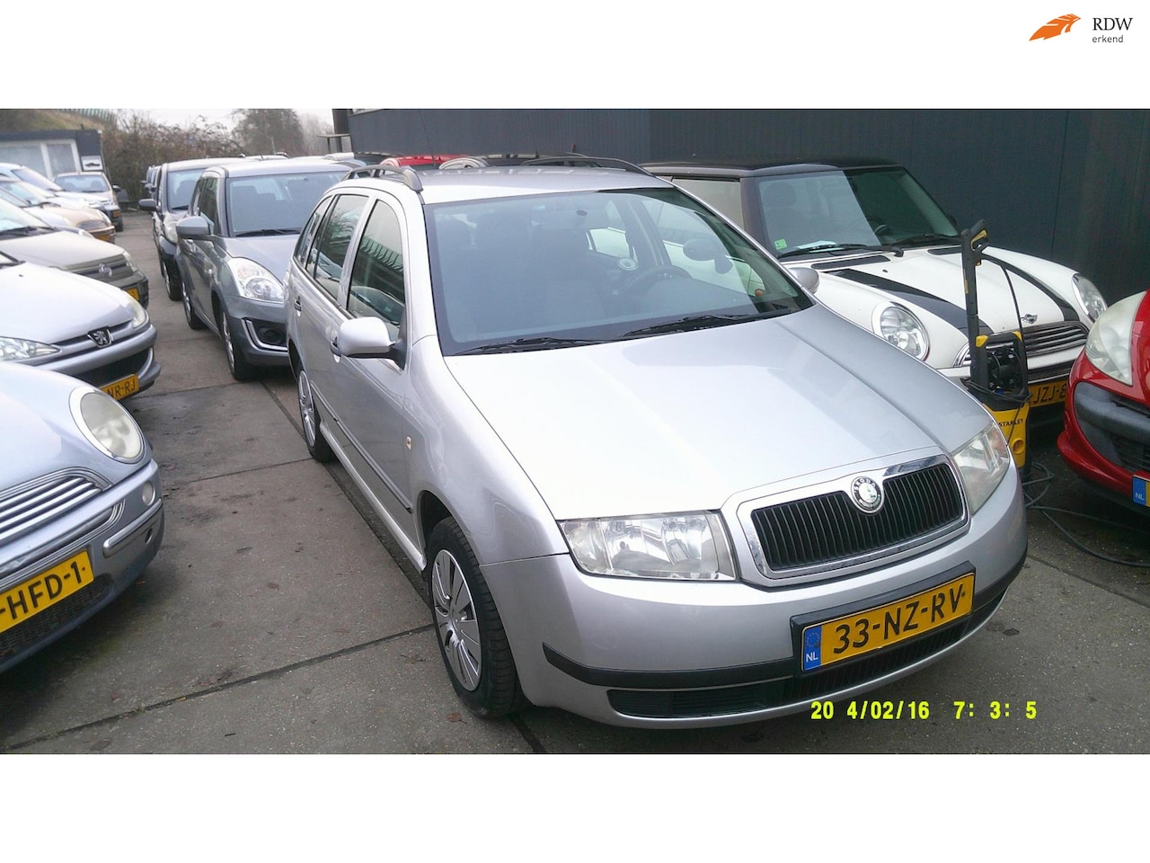 Skoda Fabia Combi - 1.4-16V Choice airco elek pak nap apk - AutoWereld.nl