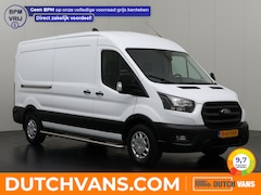Ford Transit - 2.0TDCI 130PK L3H2 | Fabrieksgarantie | Multimedia | Navigatie | Trekhaak | 3-Zits