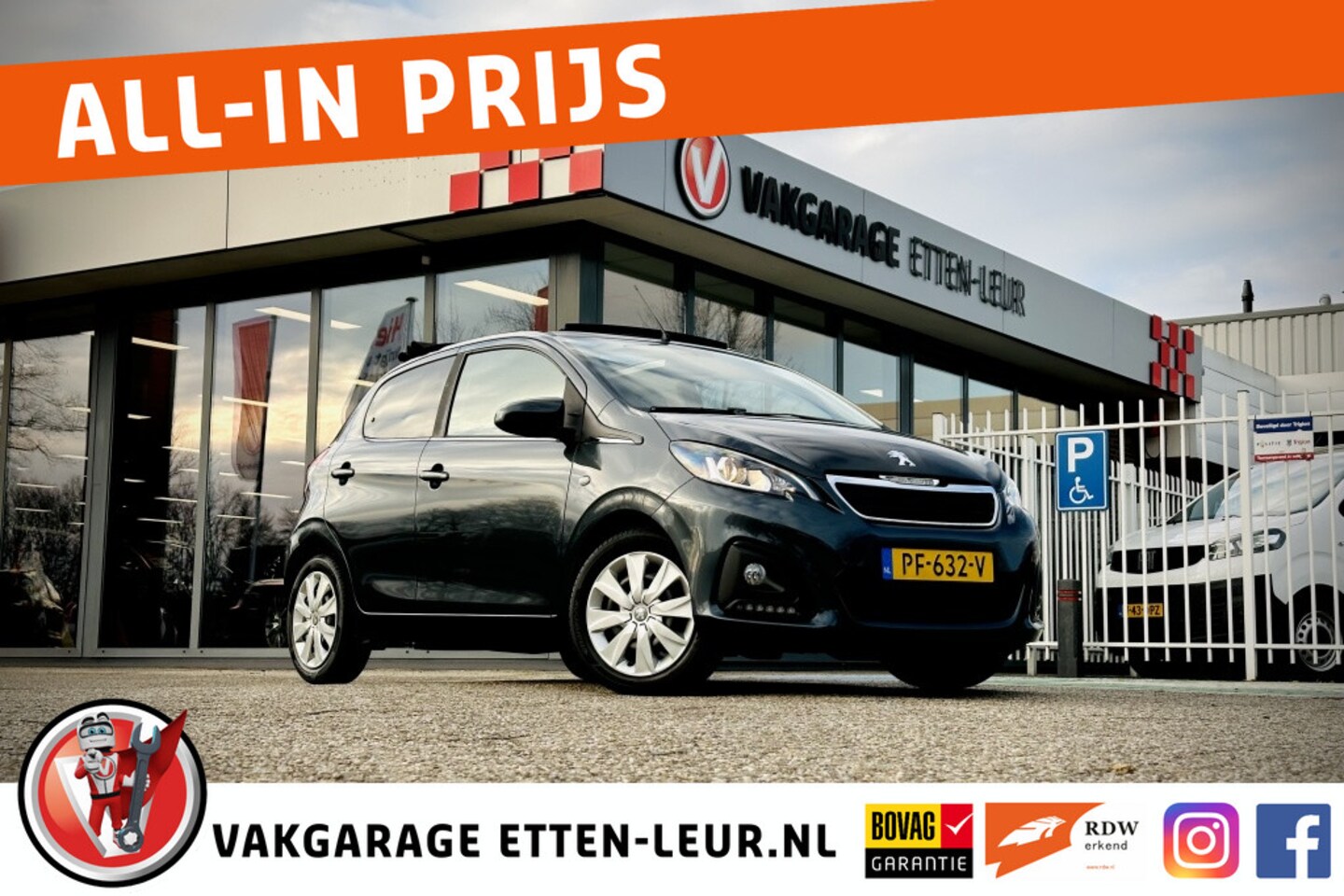 Peugeot 108 - 1.0 e-VTi Active TOP! 1.0 e-VTi Active TOP - AutoWereld.nl