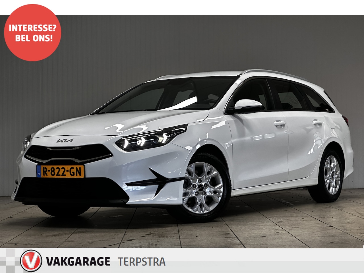 Kia Cee'd Sportswagon - Ceed 1.0 T-GDi DynamicLine/ 16'' LMV/ LED Koplampen!/ Lane- Assist./ Apple + Android/ Groo - AutoWereld.nl