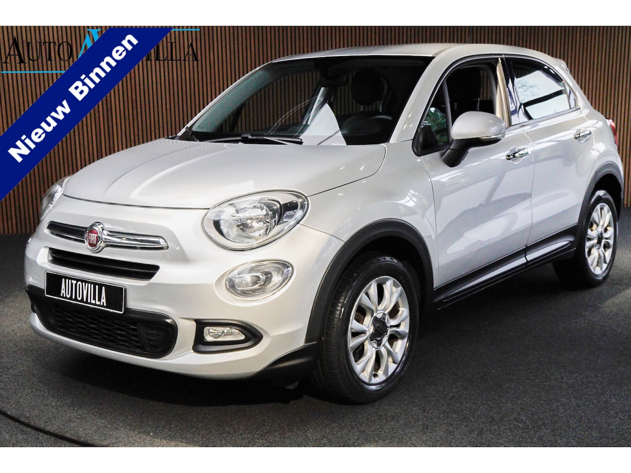 Fiat 500 X - 1.6 PopStar Navi Climate Cruise PDC LM velgen Elektr. pakket - AutoWereld.nl