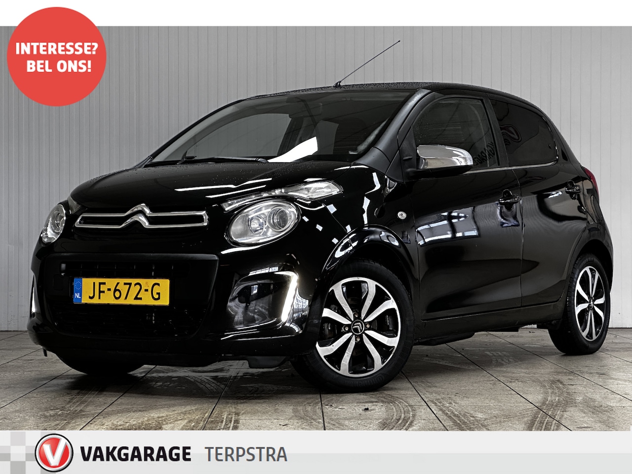 Citroën C1 - 1.0 e-VTi Style Edition/ 14'' LMV/ Extra getint glas/ Chroom/ Airco/ Elek. Ramen/ C.V. Afs - AutoWereld.nl