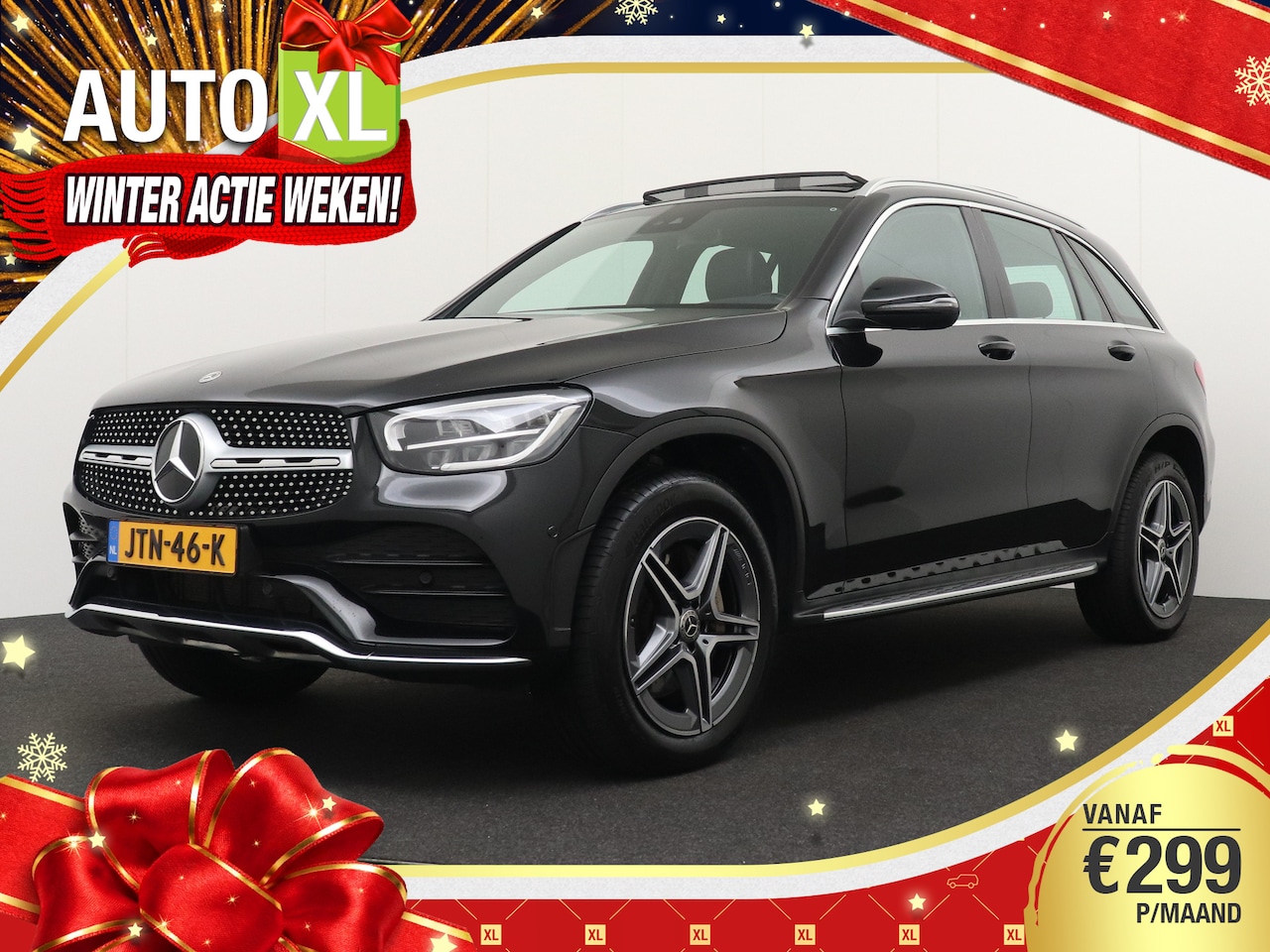 Mercedes-Benz GLC-klasse - 300e 4MATIC Business Solution AMG Pano-dak Carplay Sfeerverlichting - AutoWereld.nl