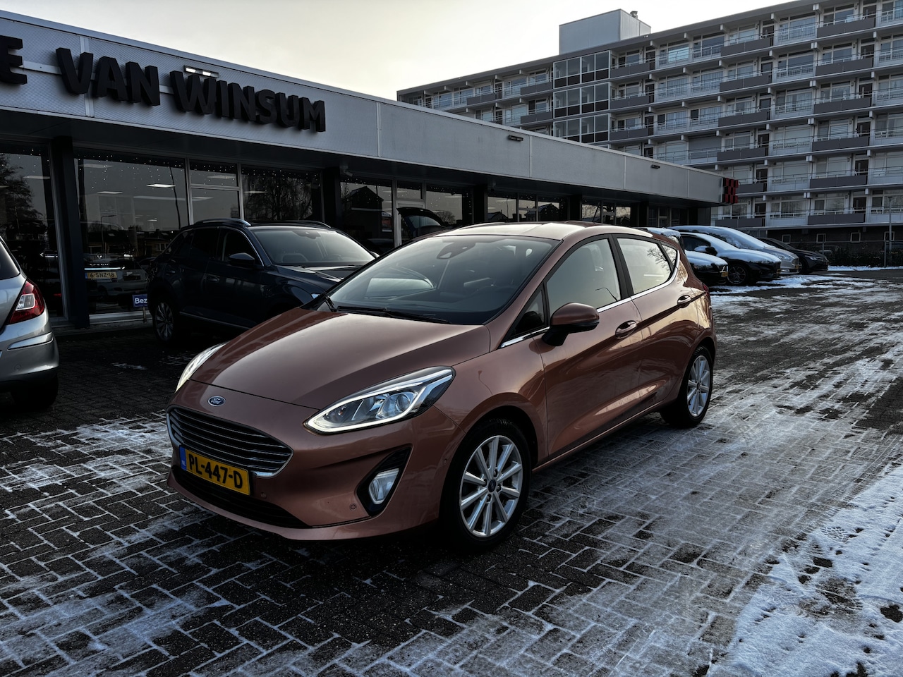 Ford Fiesta - 1.0 EcoBoost NIEUWE TYPE! Titanium Navi Cruise Lmv Nap - AutoWereld.nl