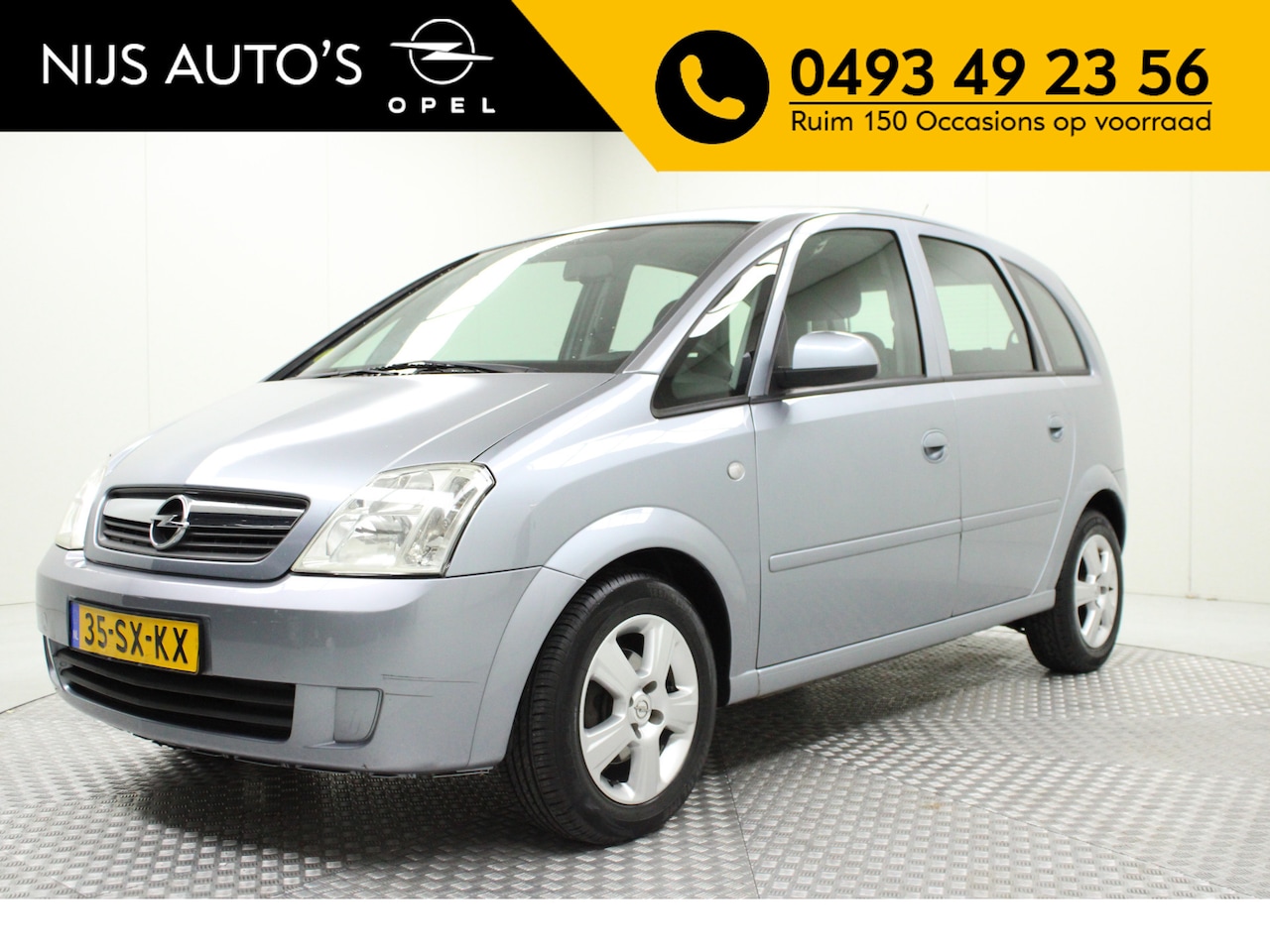 Opel Meriva - 1.4-16V Enjoy | airco | radio cd | 2x elektrische ramen en elektrisch verstelbare spiegels - AutoWereld.nl
