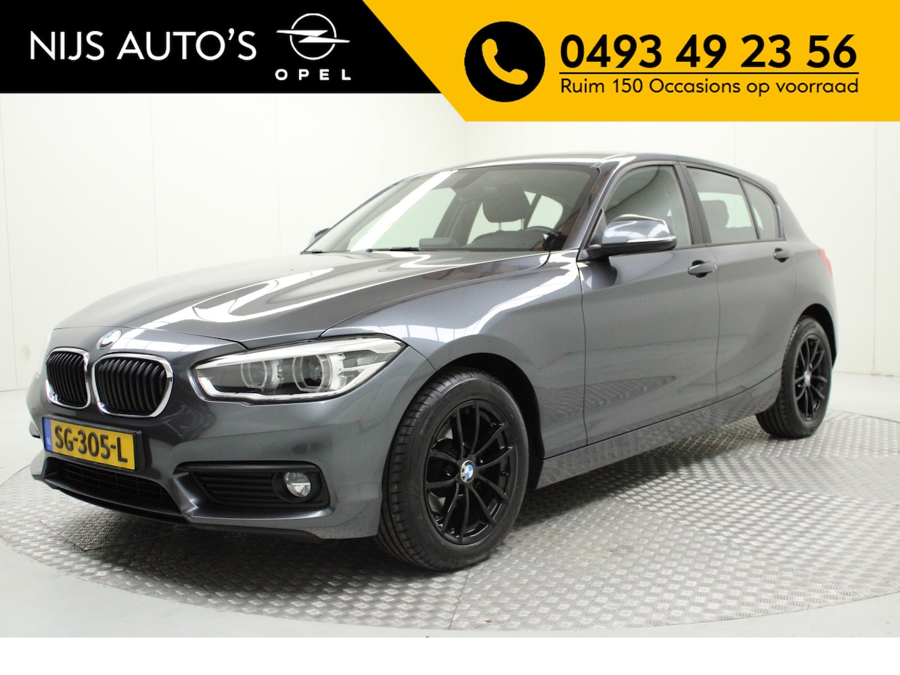 BMW 1-serie - 118i Corporate Lease Executive | automaat | climate control | navi fullmap | afn. trekhaak - AutoWereld.nl