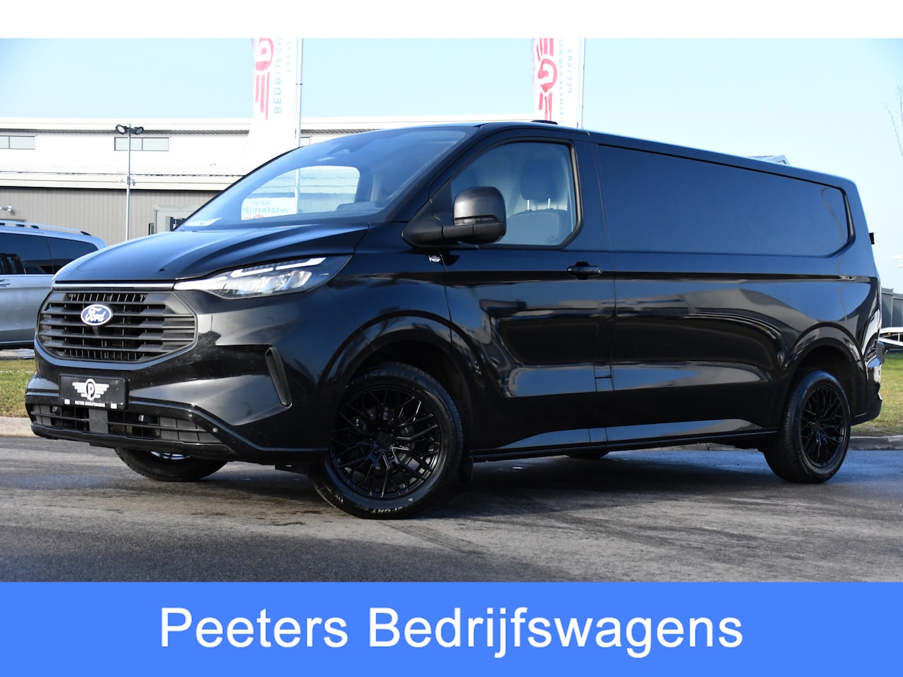 Ford Transit Custom - 300 2.0 TDCI L2H1 Limited Black Edition Cruise, Camera, Carplay, 170pk, Stoelverwarming, T - AutoWereld.nl