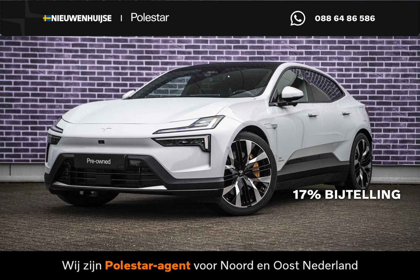Polestar 4 - Long Range Dual motor 100 kWh Performance | 22 kW lader |  22" Performance velgen | Pilot - AutoWereld.nl