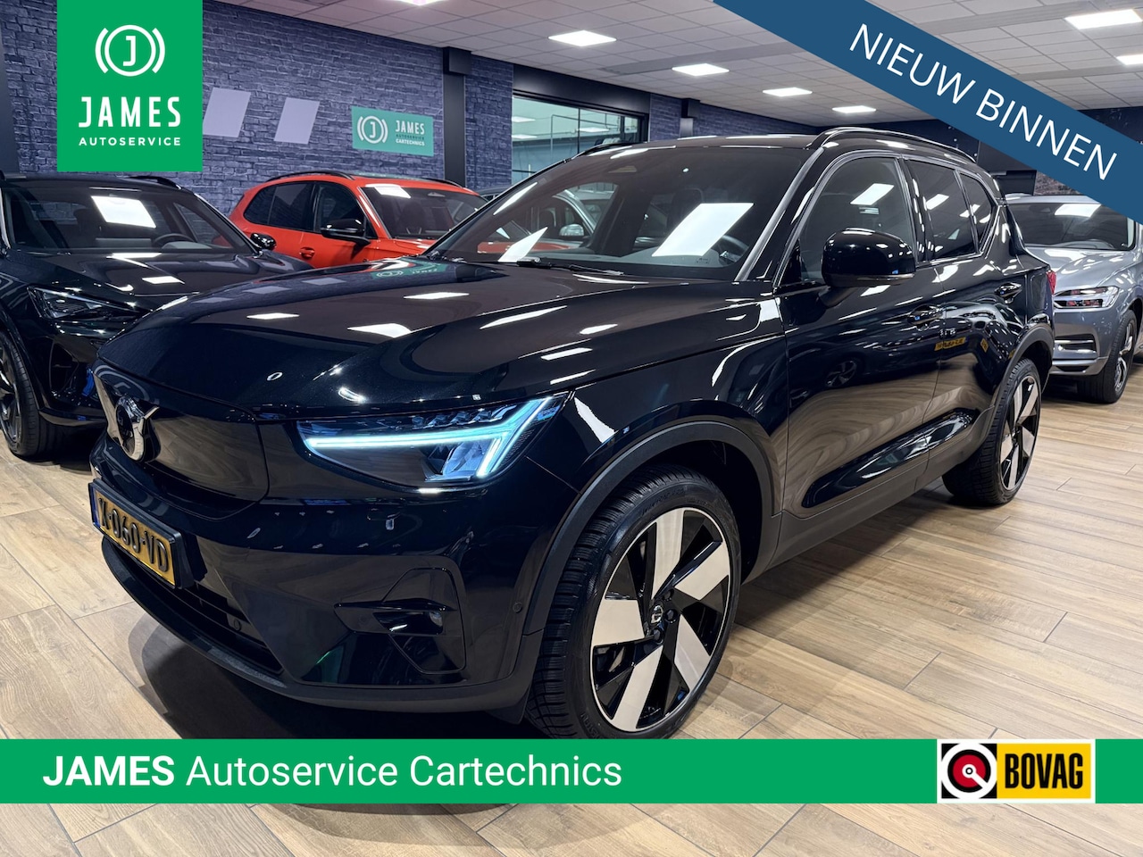Volvo XC40 - Single Motor Extended Range Ultimate 82 kWh |Pano|Half leer|Navi|Harman/Kardon|Zomer en Wi - AutoWereld.nl