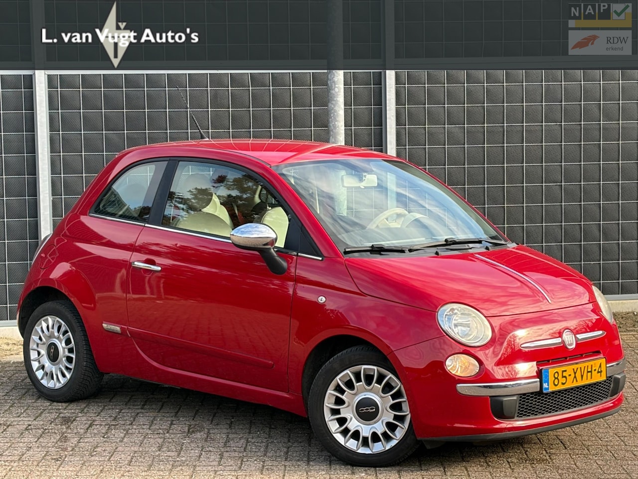 Fiat 500 - 0.9 TwinAir | Pop | Rosso | - AutoWereld.nl