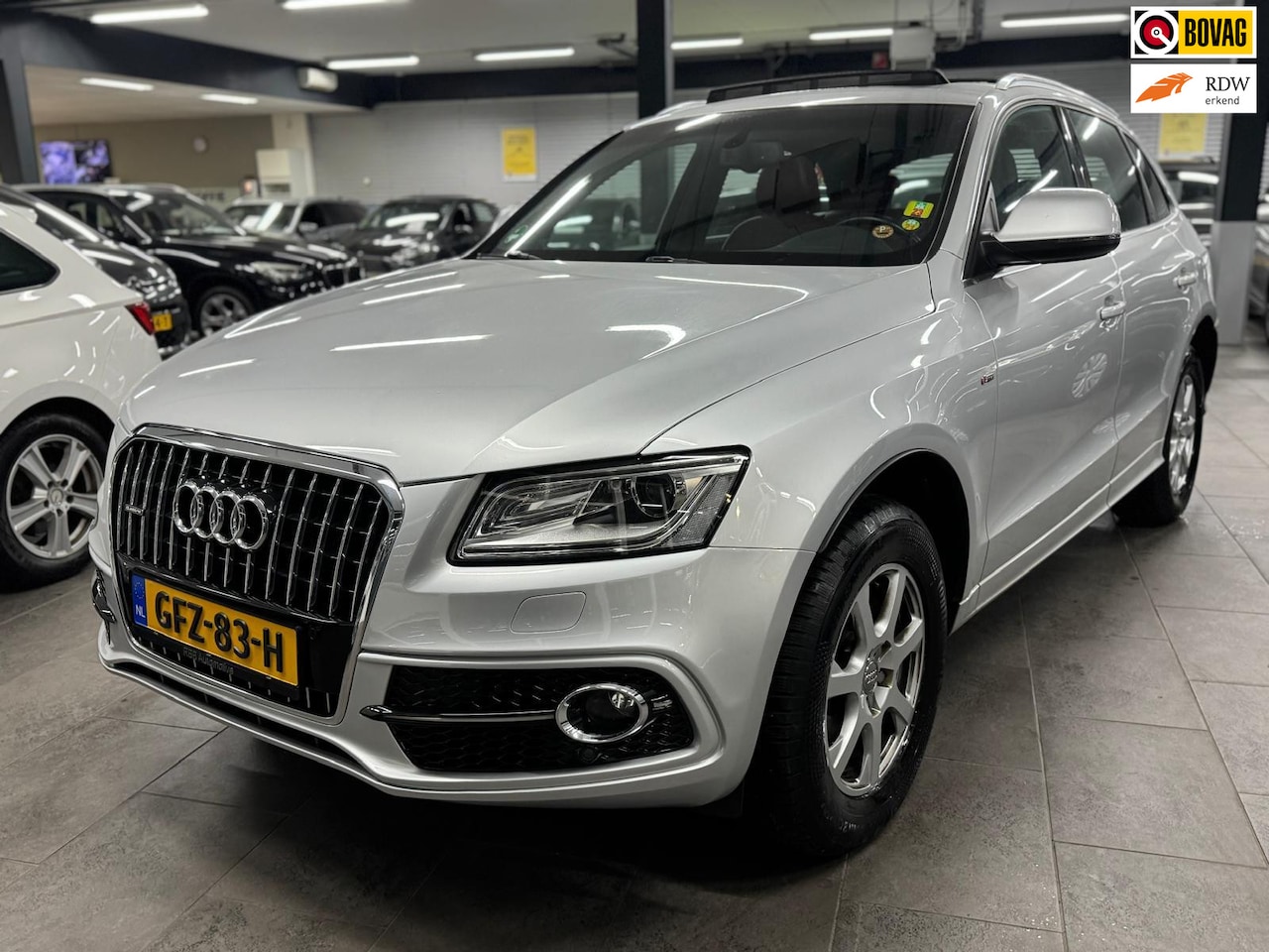 Audi Q5 - 2.0 TFSI quattro Pro Line S panoramadak leer mimory Navi clima camera stoelverwarming trek - AutoWereld.nl