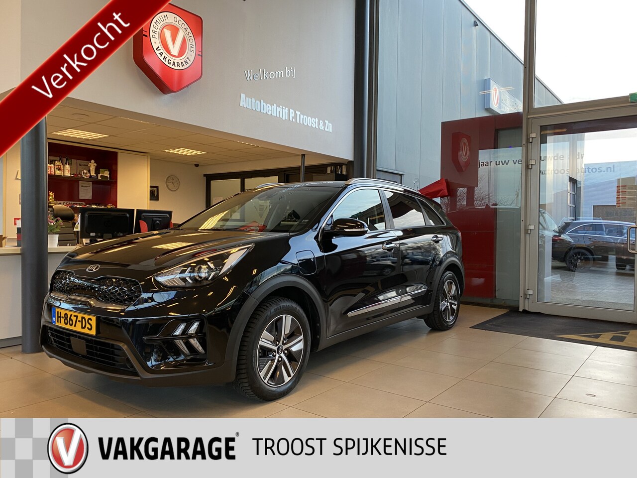 Kia Niro - 1.6 GDi PHEV DynamicPlusLine AUTOMAAT/Navigatie/Climate control/Adaptive cruise control/La - AutoWereld.nl