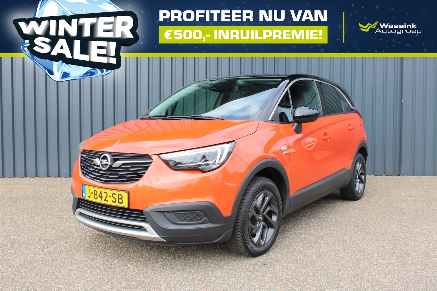 Opel Crossland X - 1.2 Turbo 110pk Start/Stop Edition WINTERSALE I 2020 All Seasons Banden NL Auto NAP - AutoWereld.nl