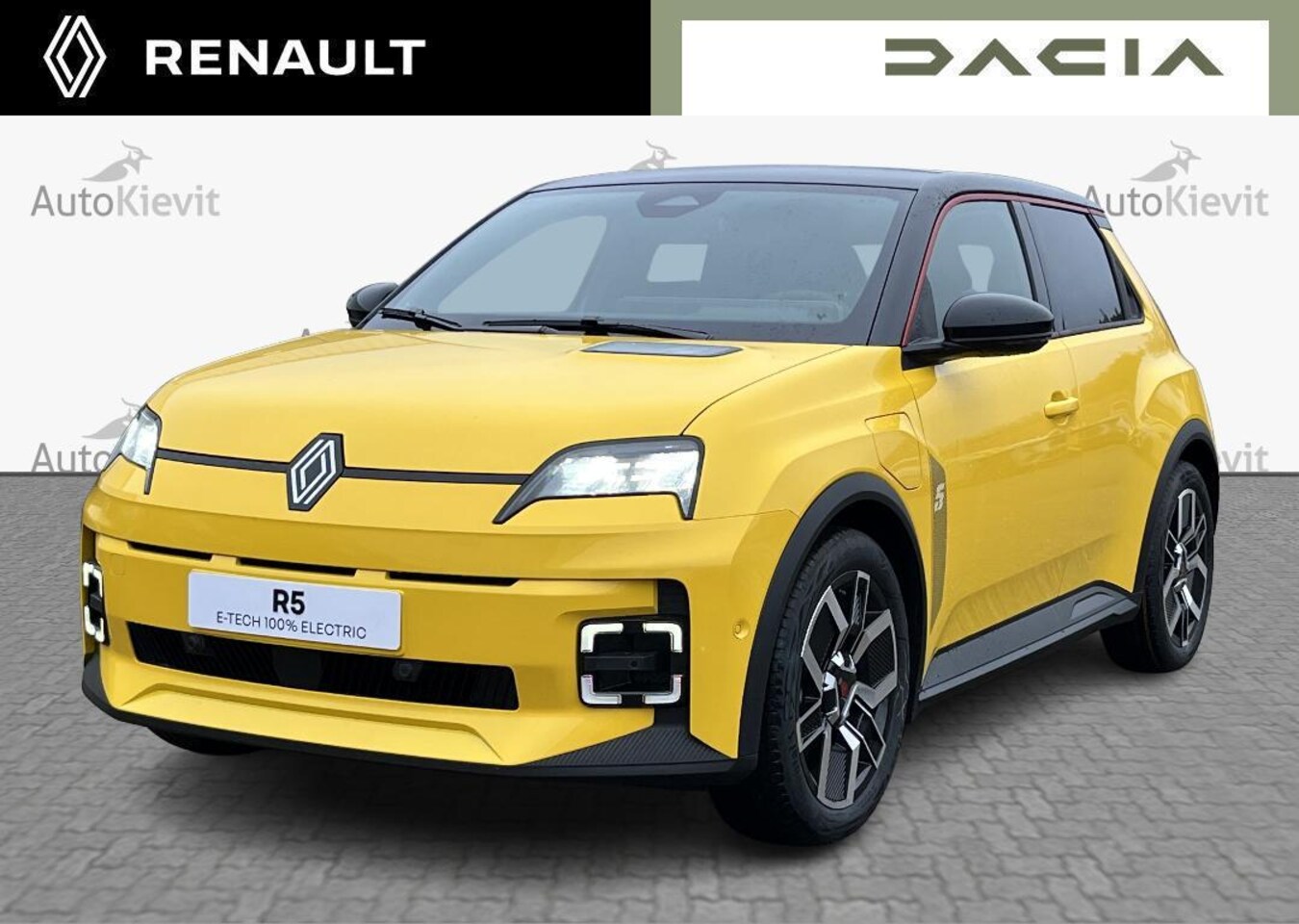 Renault 5 - comfort range techno 52 kWh - pack winter / pack advanced driving assist / two-tone kleurs - AutoWereld.nl