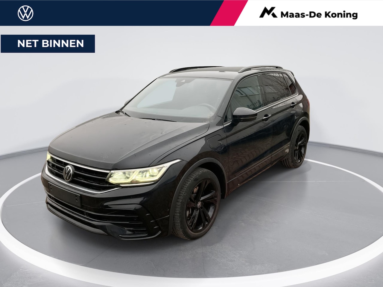 Volkswagen Tiguan - 1.4TSIeHybrid 245PK DSG R-Line Black Style · Apple/Android Car Play · Dodehoeksensor · Nav - AutoWereld.nl