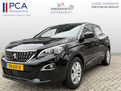 Peugeot 3008 - 130 Pk Benzine * Luxe Uitvoering * Zwart Lederen Bekleding * Navigatie * Trekhaak * Climat