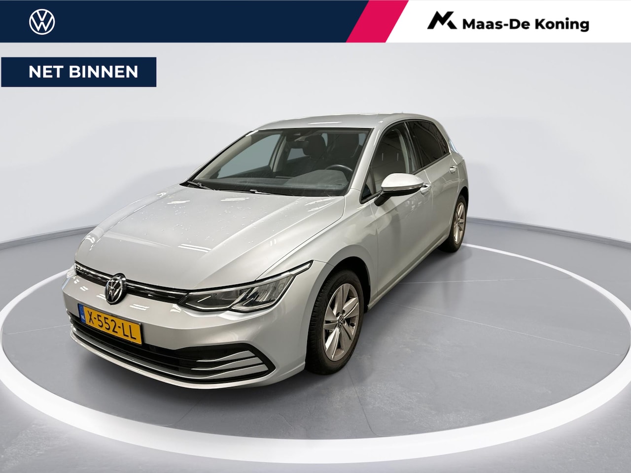 Volkswagen Golf - 1.0 eTSI 110pk Life Business · Apple/Android Car Play · Navigatie · Sfeerverlichting · P-S - AutoWereld.nl