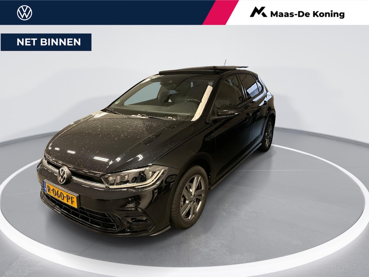 Volkswagen Polo - 1.0 TSI 95pk DSG R-Line Business · Panoramadak · Camera · P-Sensoren · Apple/Android Car P - AutoWereld.nl