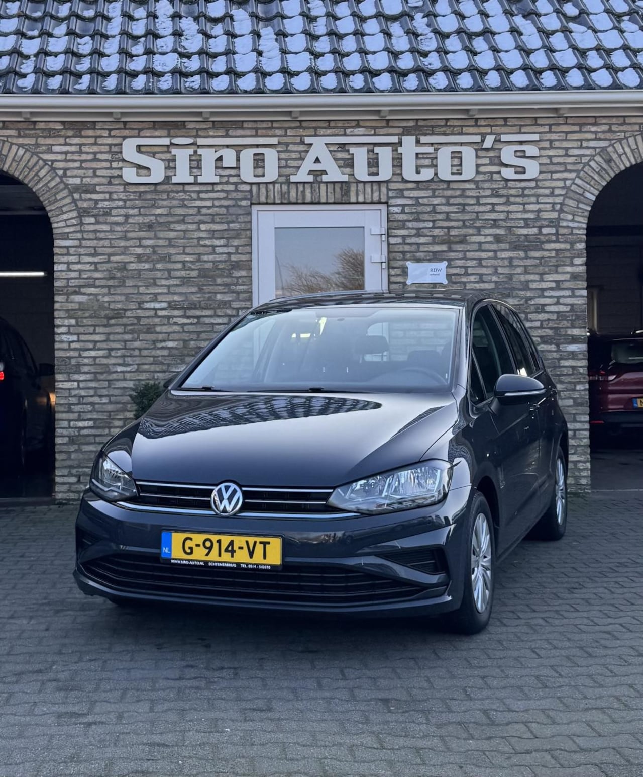 Volkswagen Golf Sportsvan - 1.0 TSI Trendline Bj 2018 hoge zit zeer nette auto - AutoWereld.nl