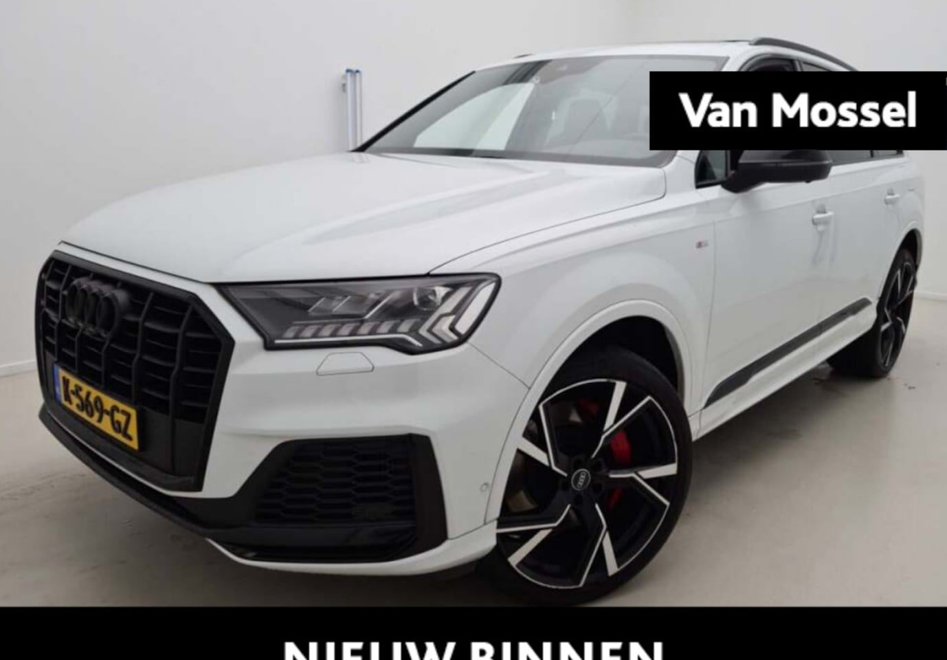 Audi Q7 - 55 TFSI e quattro Pro Line S 380 PK | Automaat | Elektrisch Panoramadak | 360 Camera | Led - AutoWereld.nl