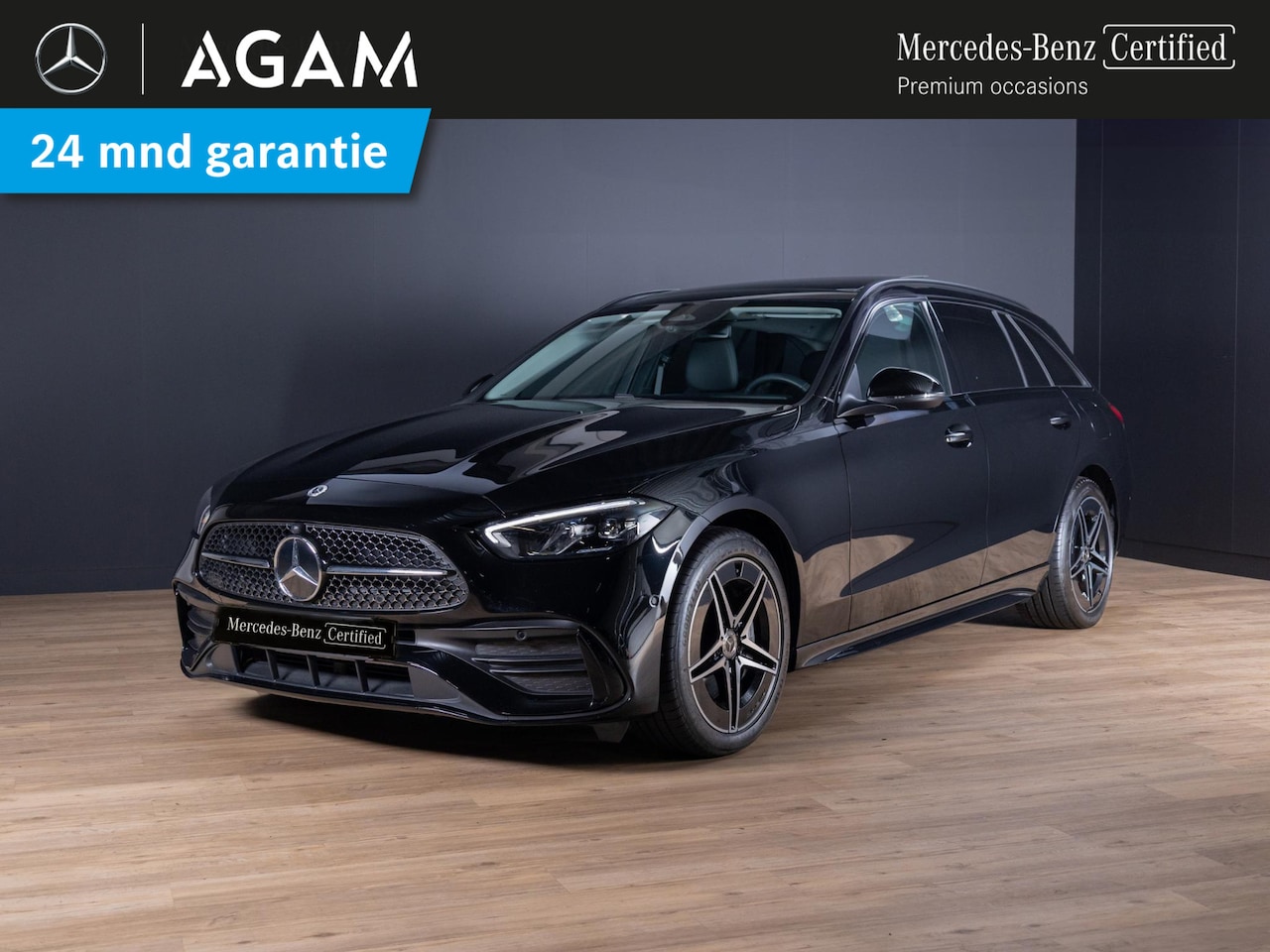 Mercedes-Benz C-klasse Estate - 300 e AMG Line Panorama dak - AutoWereld.nl