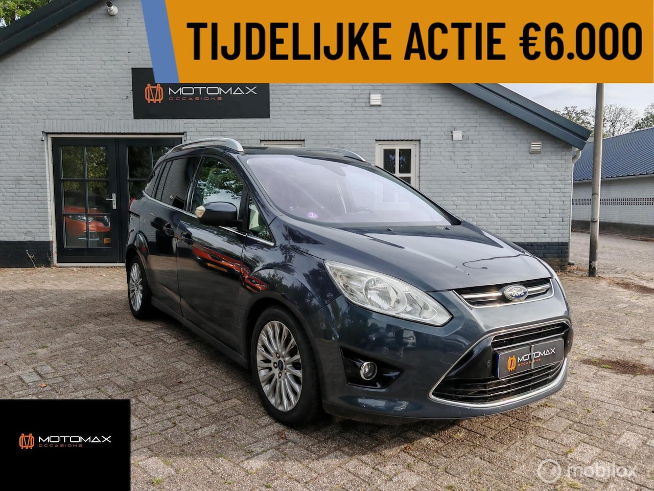Ford Grand C-Max - 1.0 Lease Titanium 7p|NAP|Pano|Achteruitcam - AutoWereld.nl