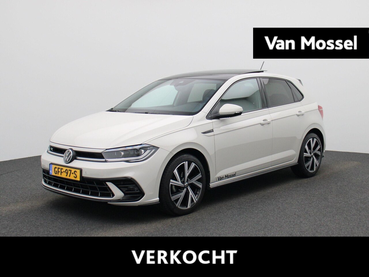 Volkswagen Polo - 1.0 TSI R-Line Business 95 PK DSG | Automaat | Navigatie | App-connect | Parkeersensoren | - AutoWereld.nl