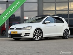 Volkswagen Golf - 1.4 TSI DSG Highline Pano, bruin leer
