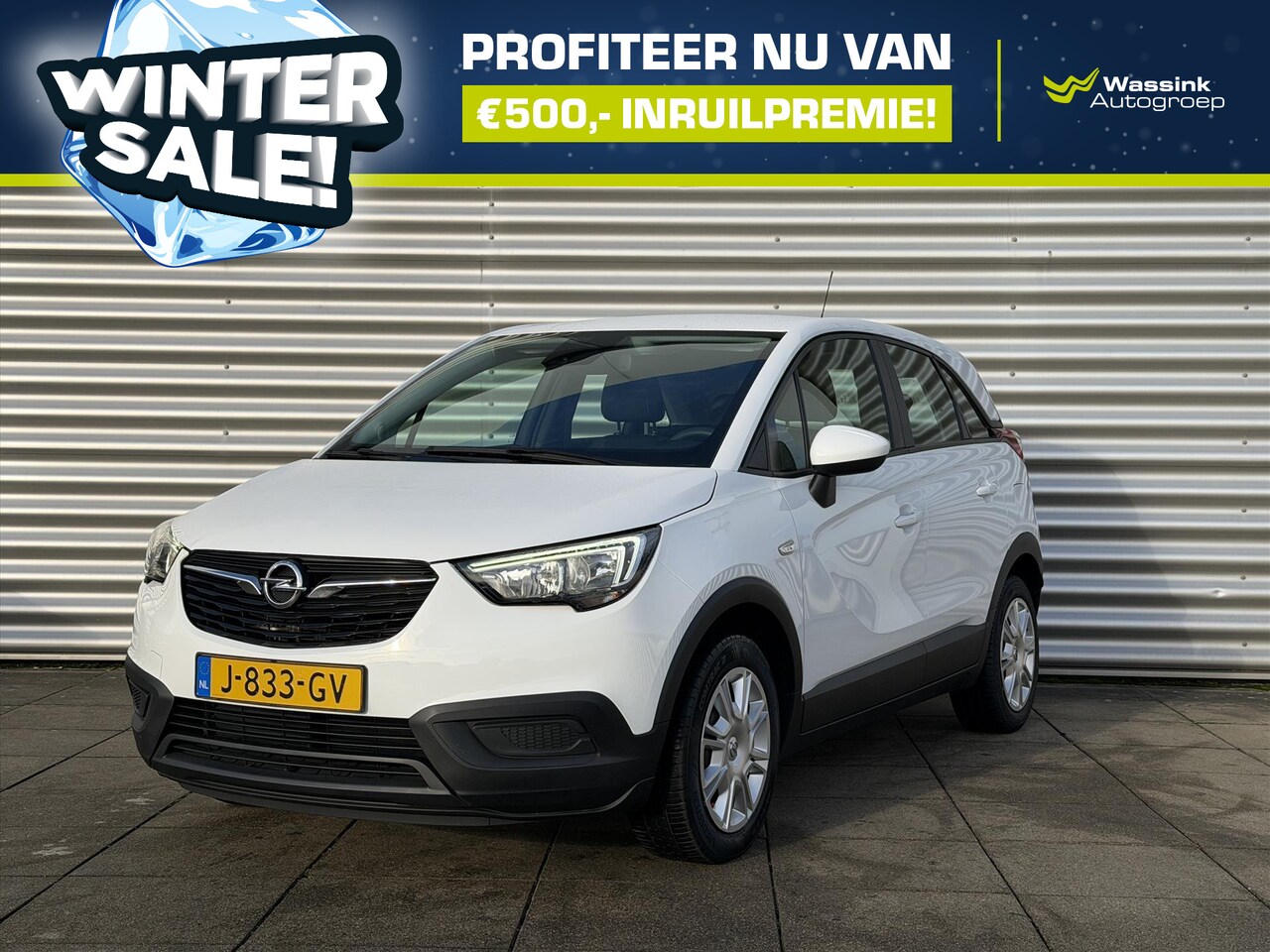 Opel Crossland X - 1.2 Turbo 110pk Edition | Navigatie | Trekhaak | WASSINK WINTERSALE | Bluetooth - AutoWereld.nl