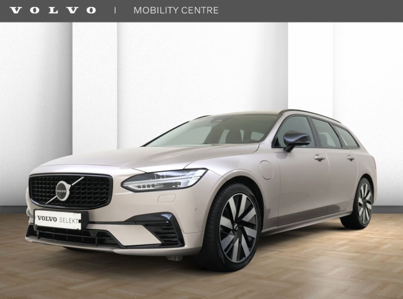 Volvo V90 - T8 AWD Ultra Dark | Trekhaak | Panoramadak | 360° Camera | - AutoWereld.nl