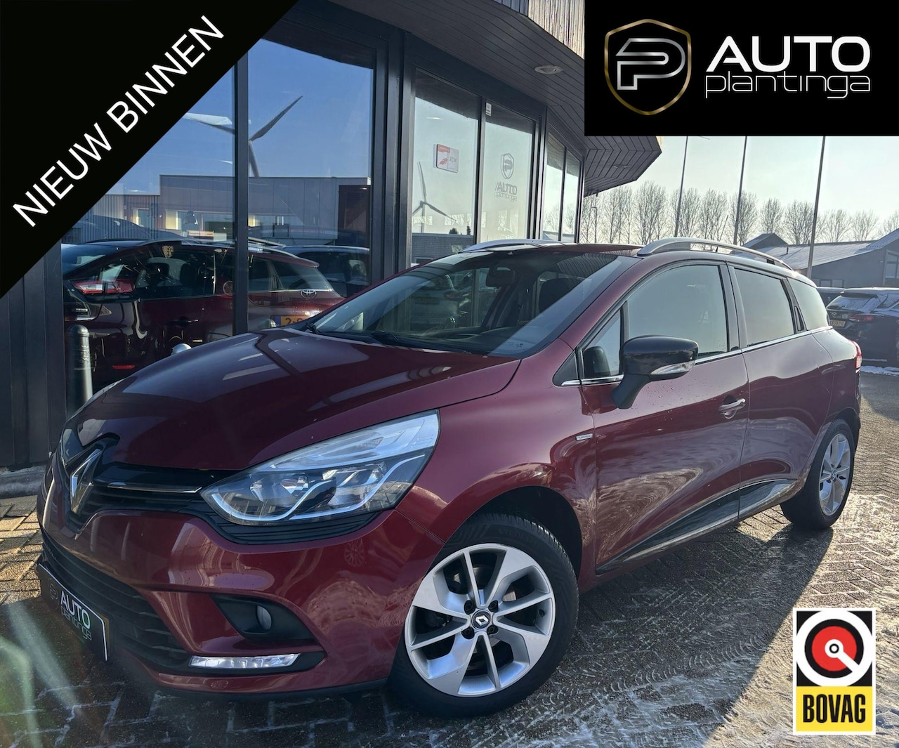 Renault Clio Estate - 0.9 TCe Limited 90PK | ZEER NETTE STAAT | NL Auto | Afneembare Trekhaak | Airco | Cruise C - AutoWereld.nl