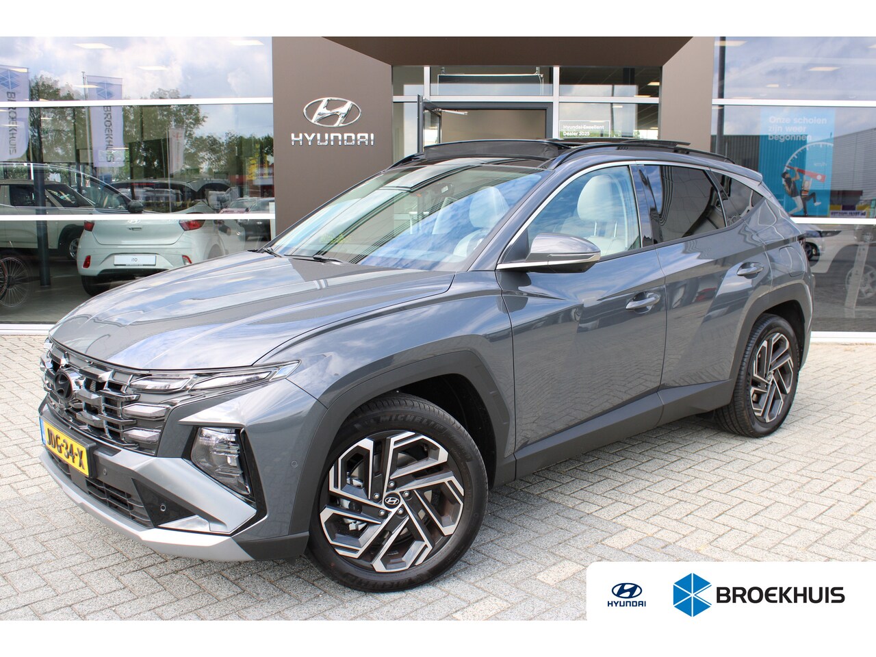 Hyundai Tucson - 1.6 T-GDI PHEV Premium Sky | Lederen bekleding | 360 camera | Schuifkantel dak | Stoelverw - AutoWereld.nl