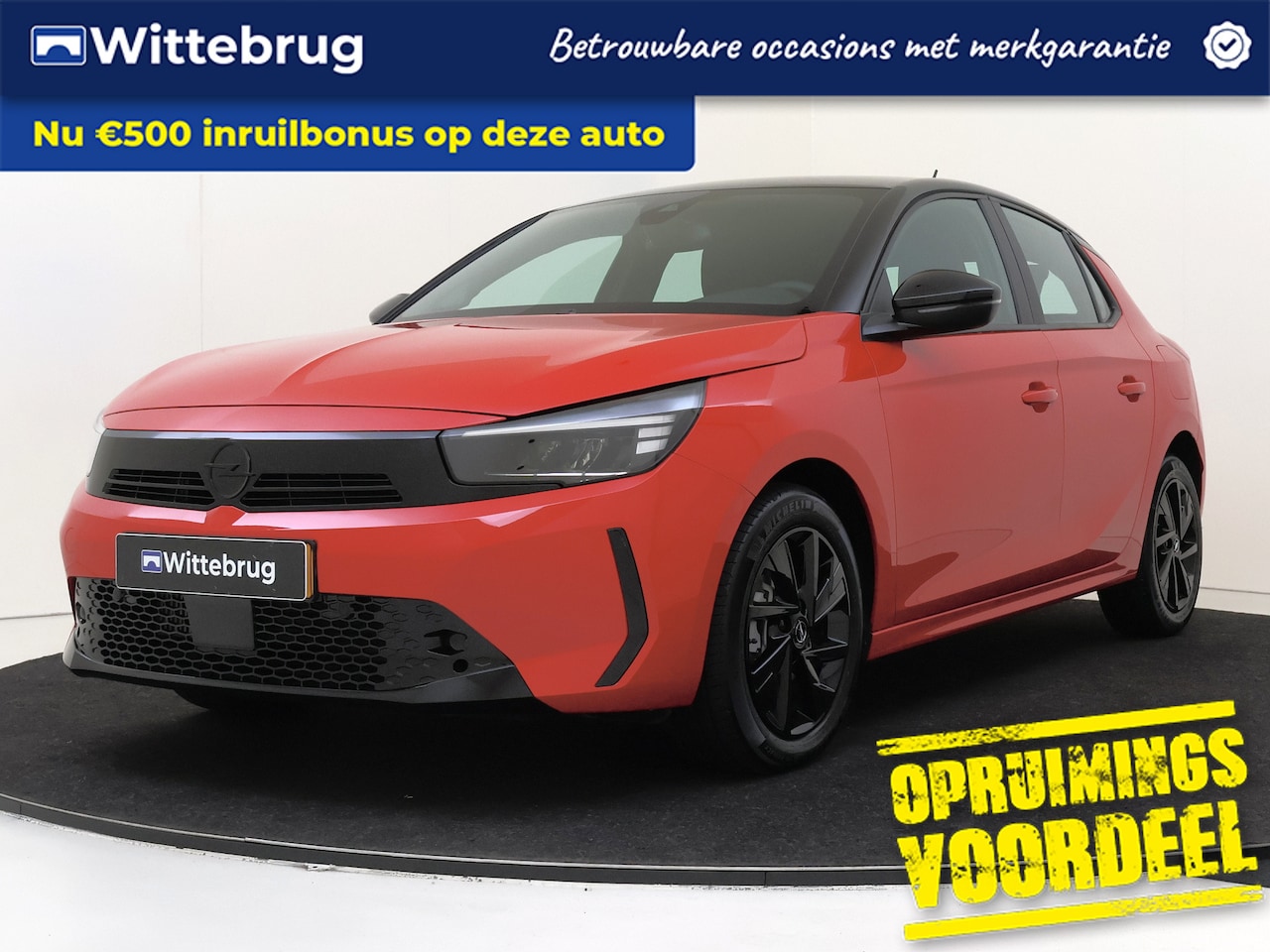 Opel Corsa - 1.2 Turbo Yes | Stoelverwarming | Parkeerhulp | Carplay | - AutoWereld.nl